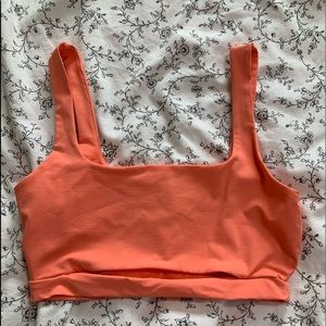 Coral tank top